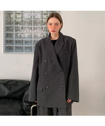 Classic Over Half Double Jacket (2colors)