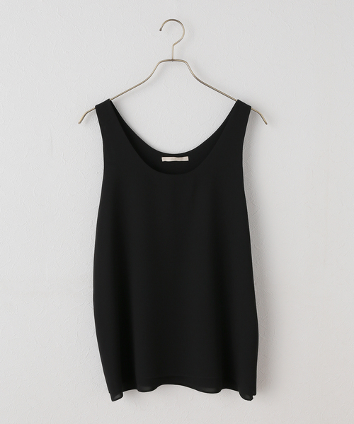 plage(プラージュ)の「レイヤーノースリブラウス(タンクトップ・レディース・ブラック/ホワイト・FREE)」の1枚目の写真