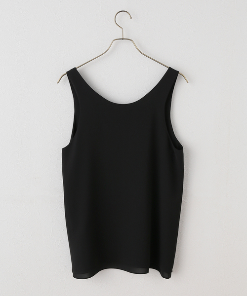 plage(プラージュ)の「レイヤーノースリブラウス(タンクトップ・レディース・ブラック/ホワイト・FREE)」の17枚目の写真