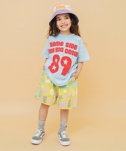 BREEZE（ブリーズ）の「Im Jelly 総柄加工ハーフパンツ_ジュニア対応（その他パンツ・キッズ・レインボー/ライム/オレンジ/アイボリー・110/100/90/80/140/130/120）」の18枚目の写真