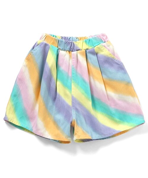 BREEZE（ブリーズ）の「Im Jelly 総柄加工ハーフパンツ_ジュニア対応（その他パンツ・キッズ・レインボー/ライム/オレンジ/アイボリー・110/100/90/80/140/130/120）」の15枚目の写真