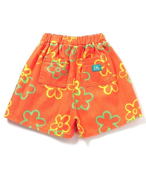 BREEZE（ブリーズ）の「Im Jelly 総柄加工ハーフパンツ_ジュニア対応（その他パンツ・キッズ・レインボー/ライム/オレンジ/アイボリー・110/100/90/80/140/130/120）」の10枚目の写真