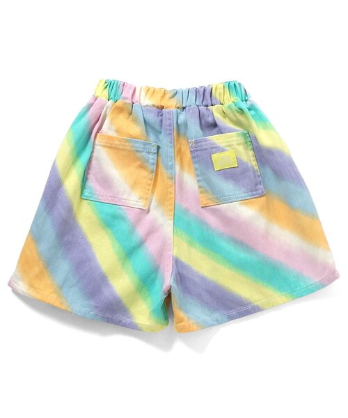 BREEZE（ブリーズ）の「Im Jelly 総柄加工ハーフパンツ_ジュニア対応（その他パンツ・キッズ・レインボー/ライム/オレンジ/アイボリー・110/100/90/80/140/130/120）」の9枚目の写真