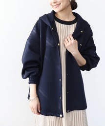 Jines（ジネス）の「カルゼダンボールフードブルゾン（ブルゾン）」