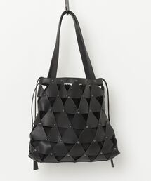 ANTHEM A（アンセムエー）の「【ANTHEM A】 COW LEATHER TRIANGLE BAG（トートバッグ）」