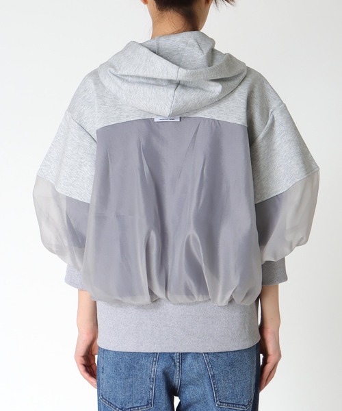 Cepica（セピカ）の「MARECHAL TERRE / マルシャルテル】コンビネーションフーディー（パーカー・レディース・ネイビー/グレー・FREE）」の16枚目の写真