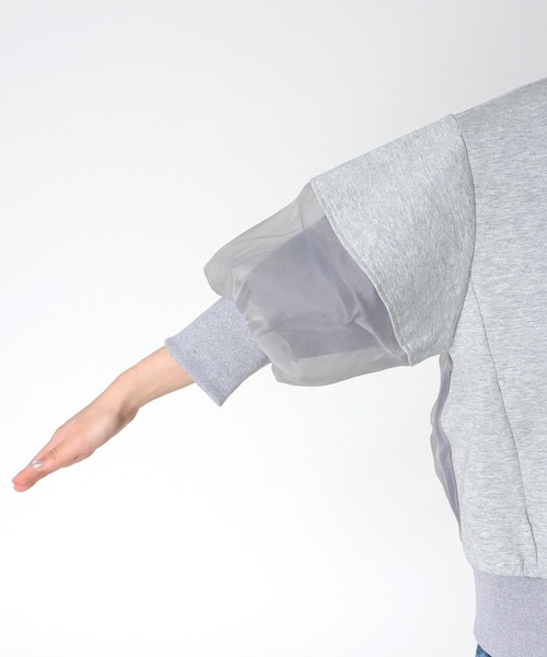 Cepica（セピカ）の「MARECHAL TERRE / マルシャルテル】コンビネーションフーディー（パーカー・レディース・ネイビー/グレー・FREE）」の19枚目の写真