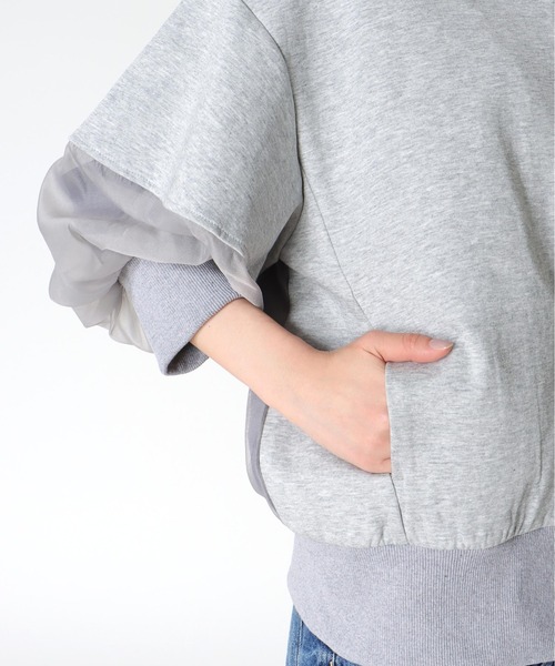 Cepica（セピカ）の「MARECHAL TERRE / マルシャルテル】コンビネーションフーディー（パーカー・レディース・ネイビー/グレー・FREE）」の20枚目の写真