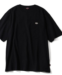 【GENUINE DICKIES/ジェニュインディッキーズ】ワンポイント ミニ 刺繍 ワッペン クルーネック 半袖 Tシャツ