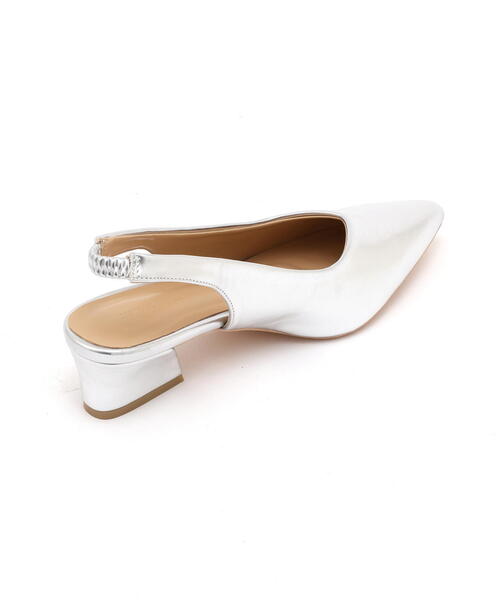 FREE'S MART（フリーズマート）の「バックスリングパンプス（パンプス・レディース・ブラック/シルバー/ベージュ・MEDIUM/SMALL）」の7枚目の写真