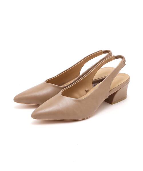 FREE'S MART（フリーズマート）の「バックスリングパンプス（パンプス・レディース・ブラック/シルバー/ベージュ・MEDIUM/SMALL）」の12枚目の写真