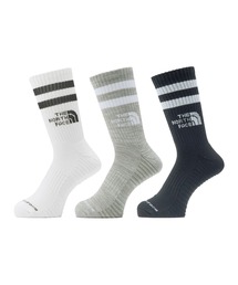 THE NORTH FACE | THE NORTH FACE/ザ・ノース・フェイス ソックス ランニング アンイーブン ドライ 3足組 クルー NN82604(ソックス/靴下)