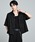 ADRER�i�A�h���[�j�́uCropped Regular Collar Short Sleeve Shirt / �N���b�v�h ���M�����[�J���[ �V���[�g�X���[�u�V���c�i�V���c/�u���E�X�j�v�b�u���b�N�n1