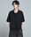 ADRER�i�A�h���[�j�́uCropped Regular Collar Short Sleeve Shirt / �N���b�v�h ���M�����[�J���[ �V���[�g�X���[�u�V���c�i�V���c/�u���E�X�j�v�b�u���b�N