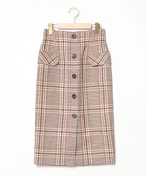 ESTNATION（エストネーション）の「チェック柄タイトスカート（スカート）」