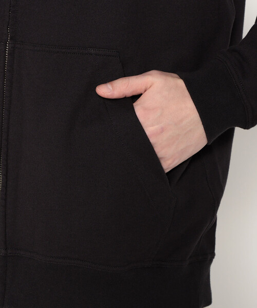 DANTON(ダントン)の「Men's Cotton Terry Zip Hoodie(スウェット・メンズ・ダークグリーン/ネイビー/チャコール/グレー/アイボリー・40/44/38/42)」の15枚目の写真