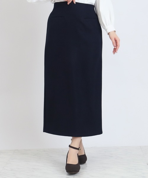 TRUDEA(トルディア)の「ブッチャーナロータイトスカート(スカート・レディース・ブラック/サックスブルー/ベージュ/ネイビー/イエロー・SMALL/MEDIUM)」の3枚目の写真