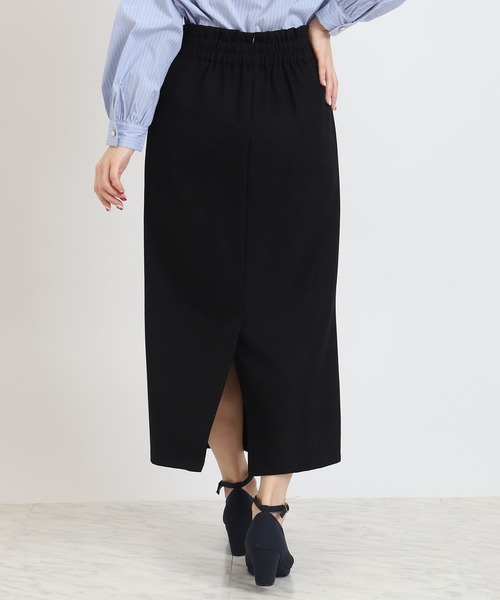 TRUDEA(トルディア)の「ブッチャーナロータイトスカート(スカート・レディース・ブラック/サックスブルー/ベージュ/ネイビー/イエロー・SMALL/MEDIUM)」の8枚目の写真