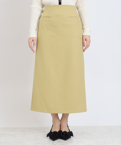 TRUDEA(トルディア)の「ブッチャーナロータイトスカート(スカート・レディース・ブラック/サックスブルー/ベージュ/ネイビー/イエロー・SMALL/MEDIUM)」の21枚目の写真