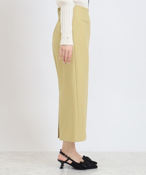 TRUDEA(トルディア)の「ブッチャーナロータイトスカート(スカート・レディース・ブラック/サックスブルー/ベージュ/ネイビー/イエロー・SMALL/MEDIUM)」の22枚目の写真