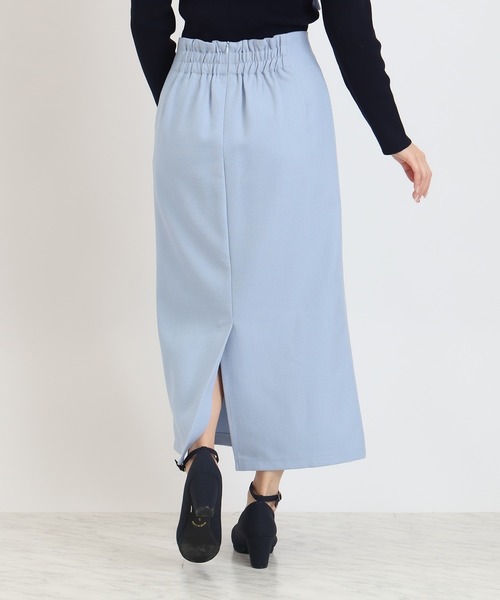 TRUDEA(トルディア)の「ブッチャーナロータイトスカート(スカート・レディース・ブラック/サックスブルー/ベージュ/ネイビー/イエロー・SMALL/MEDIUM)」の14枚目の写真