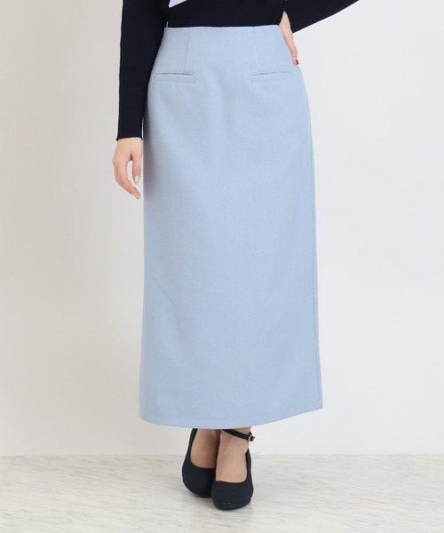 TRUDEA(トルディア)の「ブッチャーナロータイトスカート(スカート・レディース・ブラック/サックスブルー/ベージュ/ネイビー/イエロー・SMALL/MEDIUM)」の11枚目の写真