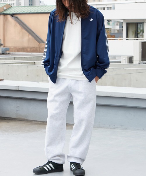 adidas(アディダス)の「adidas/アディダス BRIT SST ルーズフィット スリーストライプス トレフォイルロゴ トラックジャケット 2026年 夏 夏服(ジャージ・メンズ・ブラウン/ブルー・S/M/L/XL)」の22枚目の写真