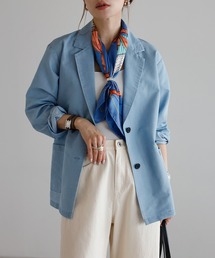 Bonjour Sagan（ボンジュールサガン）の「シアーデニムジャケット（テーラードジャケット）」