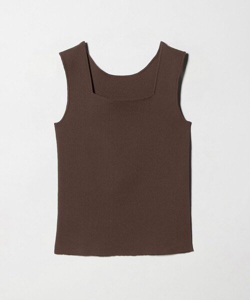 green label relaxing(グリーンレーベルリラクシング)の「ニット タンクトップ ウォッシャブル(タンクトップ・レディース・ピンク/ナチュラル/ブラック/ケリーグリーン/ダークブラウン・FREE)」の18枚目の写真