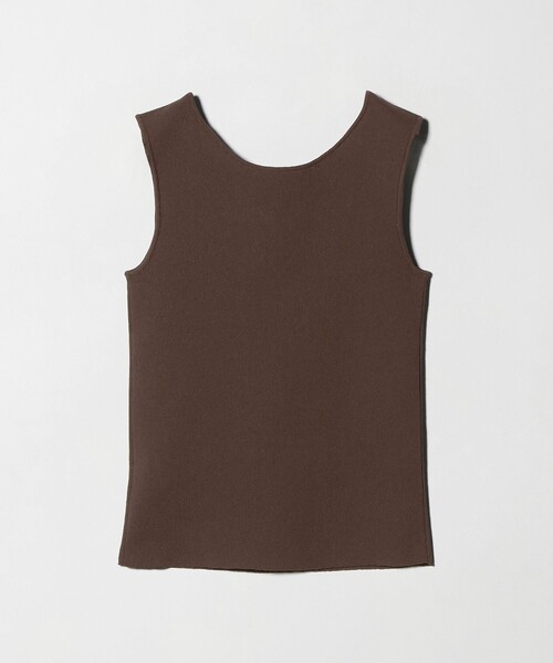 green label relaxing(グリーンレーベルリラクシング)の「ニット タンクトップ ウォッシャブル(タンクトップ・レディース・ピンク/ナチュラル/ブラック/ケリーグリーン/ダークブラウン・FREE)」の19枚目の写真