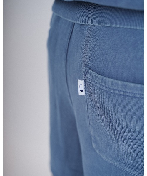 #Re:room（リルーム）の「フラワーアイコンウォッシュドスウェットショーツ（スウェットパンツ・メンズ・ブルー/ブラック/ベージュ・SMALL/MEDIUM）」の11枚目の写真