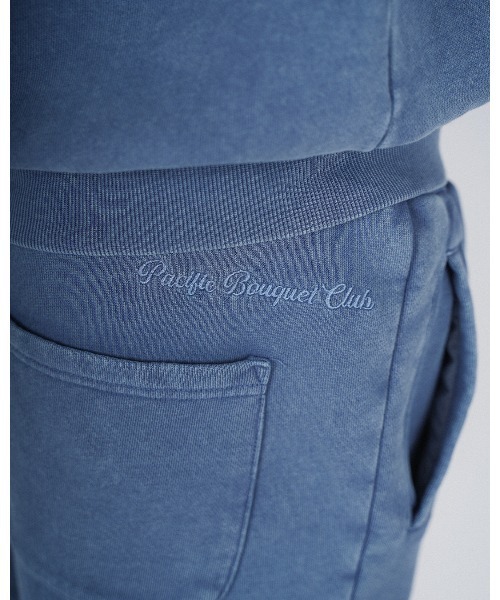 #Re:room（リルーム）の「フラワーアイコンウォッシュドスウェットショーツ（スウェットパンツ・メンズ・ブルー/ブラック/ベージュ・SMALL/MEDIUM）」の12枚目の写真