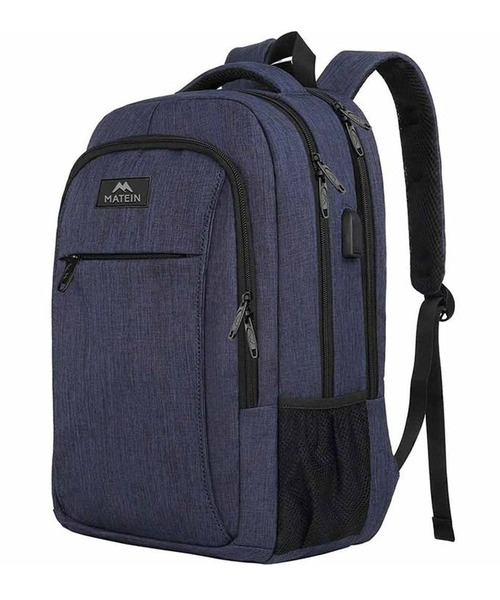 MATEIN(メイトイン)の「トラベルラップトップバッグ15.6(バックパック/リュック・メンズ・ベージュ/グレー/ブラック/ブルー・28リッター)」の4枚目の写真