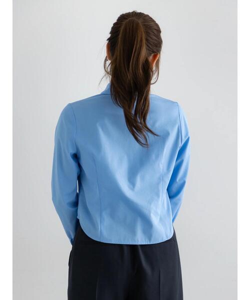 Te chichi(テチチ)の「プリンセスラインクロップトシャツ【AOYAMA FASHION ASSOCIATION × Té chichi】(シャツ/ブラウス・レディース・ピンク/サックスブルー・F)」の21枚目の写真
