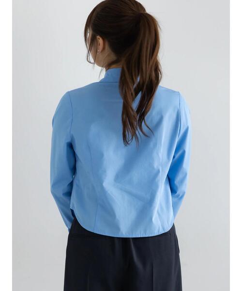 Te chichi(テチチ)の「プリンセスラインクロップトシャツ【AOYAMA FASHION ASSOCIATION × Té chichi】(シャツ/ブラウス・レディース・ピンク/サックスブルー・F)」の22枚目の写真