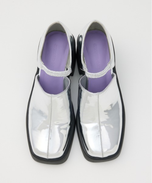 RODEO CROWNS WIDE BOWL（ロデオクラウンズワイドボウル）の「セパレートヒールパンプス（パンプス・レディース・シルバー/ブラック・MEDIUM/LARGE）」の10枚目の写真