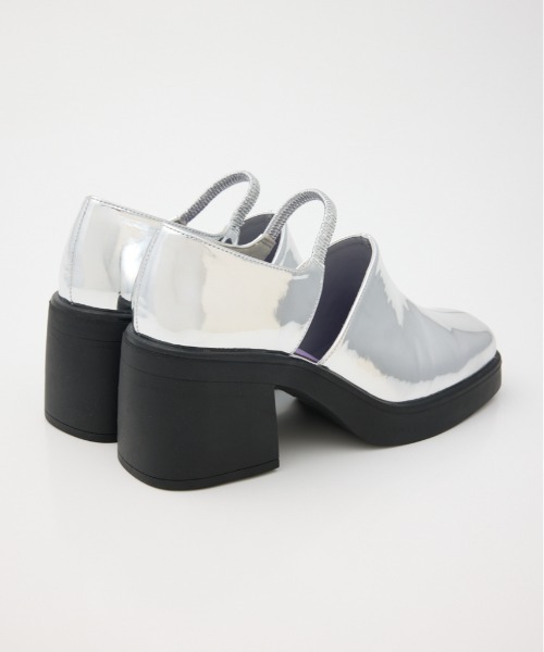 RODEO CROWNS WIDE BOWL（ロデオクラウンズワイドボウル）の「セパレートヒールパンプス（パンプス・レディース・シルバー/ブラック・MEDIUM/LARGE）」の11枚目の写真