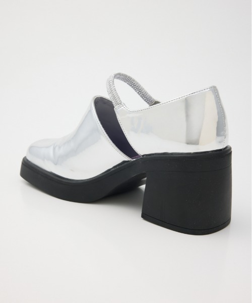RODEO CROWNS WIDE BOWL（ロデオクラウンズワイドボウル）の「セパレートヒールパンプス（パンプス・レディース・シルバー/ブラック・MEDIUM/LARGE）」の12枚目の写真