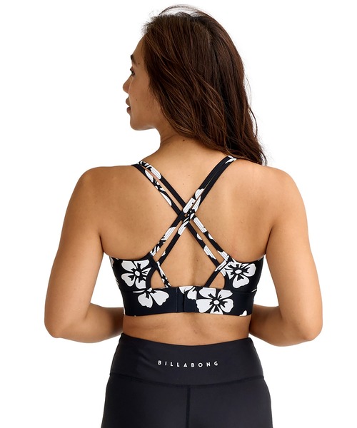 BILLABONG(ビラボン)の「BILLABONG/ビラボン ブラトップ タンクトップ UVカット 吸水速乾 セットアップ対応 BG013880 UT(タンクトップ・レディース・ブラック×ホワイト/アクア/ブラック・M/L)」の9枚目の写真