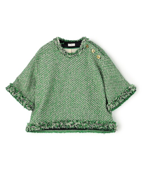 GREEN TWEED ハーフスリーブプルオーバー（シャツ/ブラウス