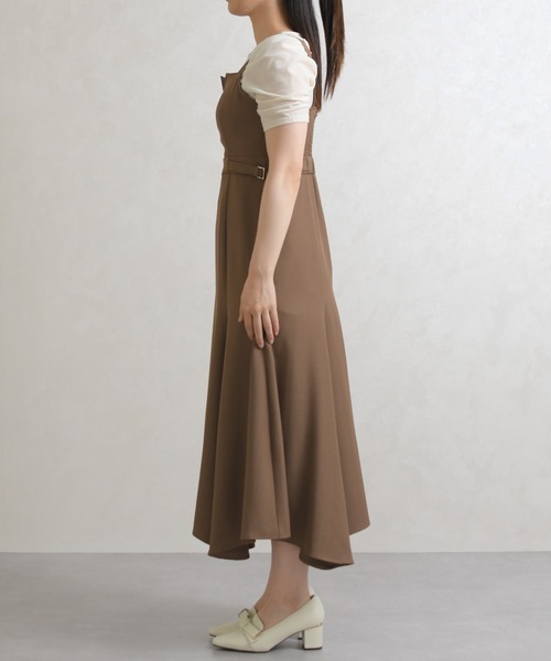 31 Sons de mode(トランテアン ソン ドゥ モード)の「2026春夏新作 サイドベルトマーメイドジャンスカ(ジャンパースカート・レディース・ベージュ/ブラック/モカ・S/M)」の22枚目の写真