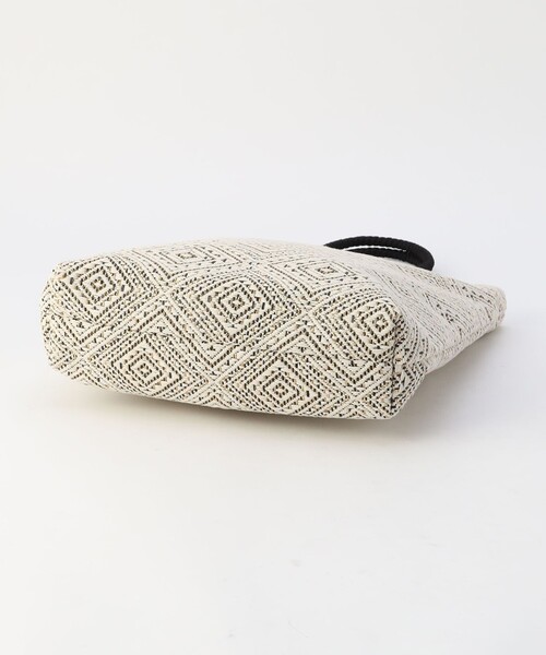 MICO COULIER（ミコクリエ）の「チャーム付きキカガクトートバッグ（トートバッグ・レディース・ライトブルー/ブラック・FREE）」の11枚目の写真