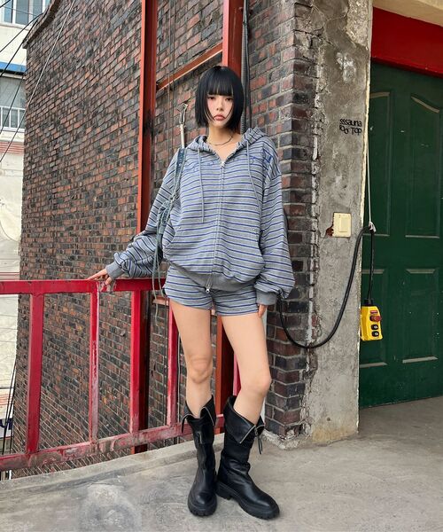 Midnight Move(ミッドナイトムーブ)の「set st pants (grey)(その他パンツ・レディース・その他・FREE)」の5枚目の写真
