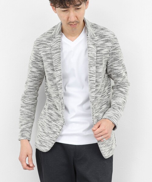 NOLLEY’S(ノーリーズ)の「《ビジカジ対応》防臭・消臭 シルケットスムース VネックドレスTシャツ 26SS(Tシャツ/カットソー・メンズ・ホワイト/ダークネイビー/チャコールグレー・XL/L/M/S/XXL)」の11枚目の写真