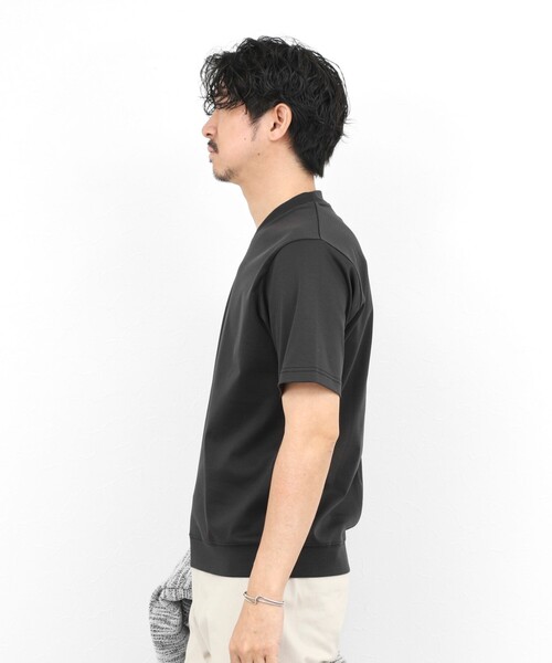 NOLLEY’S(ノーリーズ)の「《ビジカジ対応》防臭・消臭 シルケットスムース VネックドレスTシャツ 26SS(Tシャツ/カットソー・メンズ・ホワイト/ダークネイビー/チャコールグレー・XL/L/M/S/XXL)」の20枚目の写真