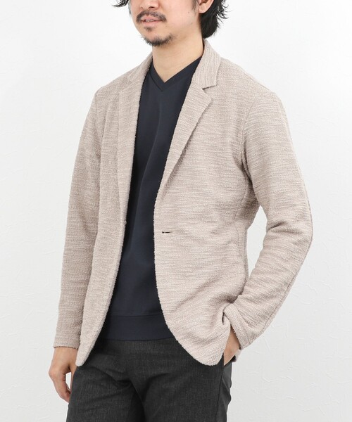 NOLLEY’S（ノーリーズ）の「《ビジカジ対応》ジャケットに合う シルケットVネック ドレスTシャツ（Tシャツ/カットソー・メンズ・ホワイト/ダークネイビー/チャコールグレー・XL/L/M/S/XXL）」の16枚目の写真
