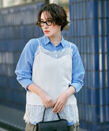 ANY（エニィ）の「デシンレースキャミソール（キャミソール）」