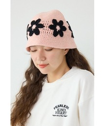 RODEO CROWNS WIDE BOWL | フラワーニットハット(ハット)