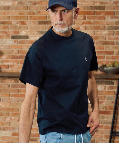 Maison code 13（メゾンコードサーティーン）の「mt10349-fine jersey cut sew Tシャツ(M26S-31)（Tシャツ/カットソー・メンズ・ネイビー/ホワイト/ブラック・S/M/L/XL）」の6枚目の写真