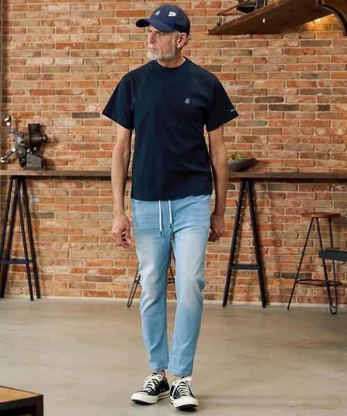 Maison code 13（メゾンコードサーティーン）の「mt10349-fine jersey cut sew Tシャツ(M26S-31)（Tシャツ/カットソー・メンズ・ネイビー/ホワイト/ブラック・S/M/L/XL）」の8枚目の写真